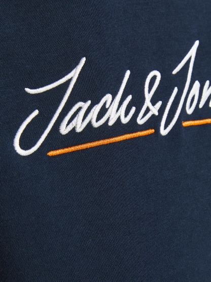 Kapuzensweat Logostickerei Jungen Jack & Jones