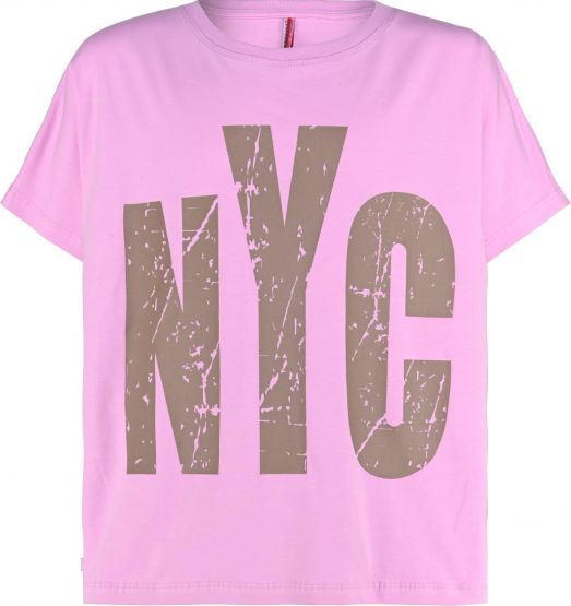 T-Shirt NYC oversoized Mädchen Blue Effect
