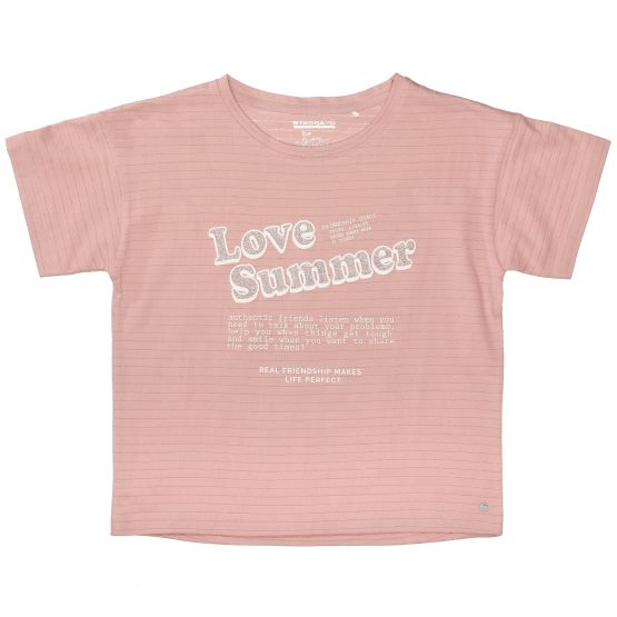 Boxy T-Shirt Love Summer Mädchen Staccato
