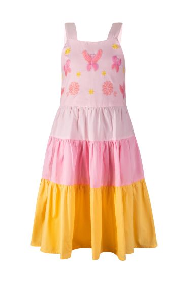 Kleid kombiniert Schmetterling Mädchen happy girls