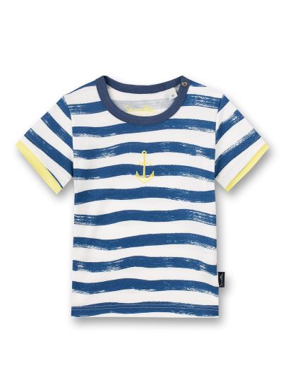 T-Shirt Ringel Anker Jungen Sanetta Kidswear