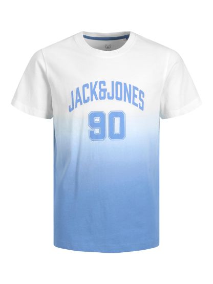 T-Shirt Farbverlauf Logoprint Jungen Jack & Jones