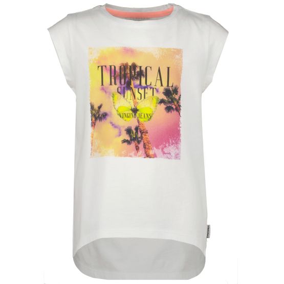 T-Shirt Harlemma Tropical Mädchen Vingino