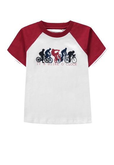 T-Shirt Fahrräder kombiniert Jungen Kanz