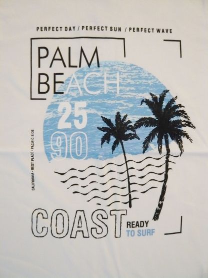 T-Shirt Palm Beach Jungen Attention