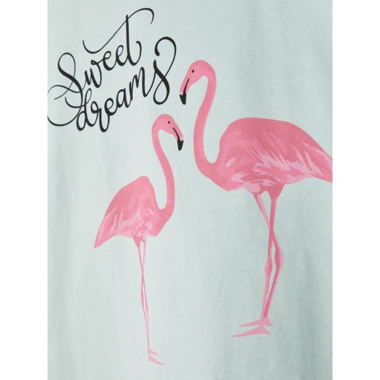 Schlafanzug kurz / Shorty Flamingo Mädchen name it