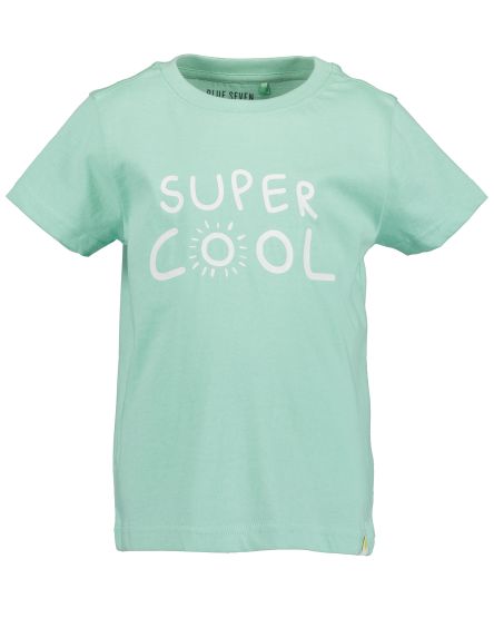 T-Shirt Super Cool Jungen Blue Seven