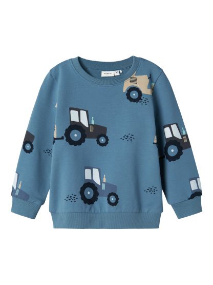 Sweatshirt Traktormotive Rundhals Jungen name it