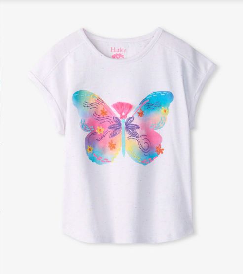 T-Shirt Schmetterling Mädchen Hatley