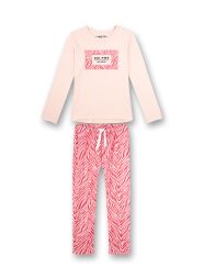 Pyjama Zebramuster Mädchen Sanetta
