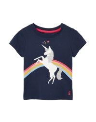 T-Shirt Einhorn Regenbogen Mädchen Joules