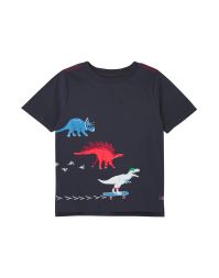 T-Shirt Dinostickereien Jungen Joules