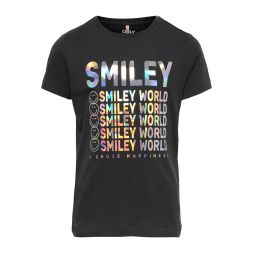T-Shirt Smiley Mädchen Only Kids