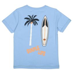T-Shirt Surfmotiv Rückenprint Jungen Staccato