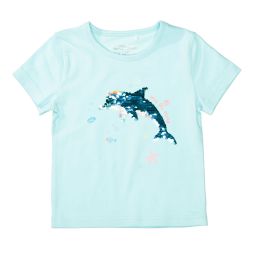 T-Shirt Delphin Wendepailletten Mädchen Staccato