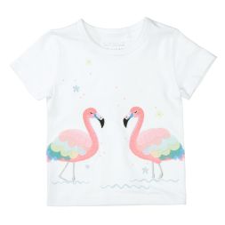 T-Shirt Flamingos Mädchen Staccato