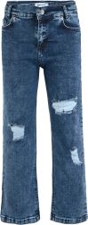 Jeans destroyed wide leg Mädchen Blue Effect