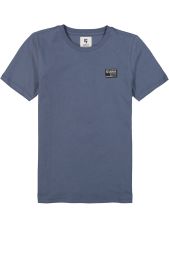 T-Shirt uni Logopatch Jungen Garcia