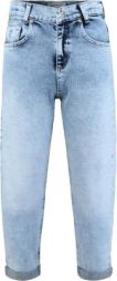 Jeans balloon fit cropped slim Mädchen Blue Effect