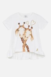 T-Shirt Adanna Giraffen Mädchen Hust & Claire