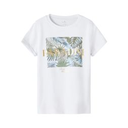 T-Shirt PARADISE Palmblätter Mädchen name it