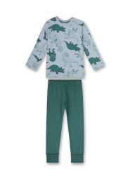 Schlafanzug Dinosaurier allover Jungen Sanetta