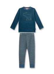 Schlafanzug Nicky Hirschmotiv Jungen Sanetta