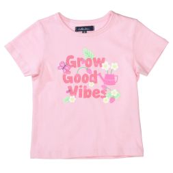 T-Shirt Grow good vibes Mädchen Attention