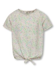 T-Shirt Blumen geknotet Mädchen Kids Only