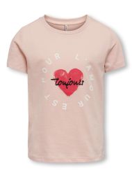 T-Shirt Herz L´amour toujours Mädchen Kids Only
