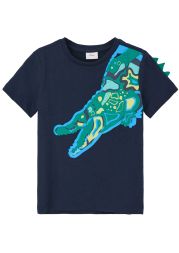T-Shirt Krokodil Zackenärmel Jungen s.Oliver