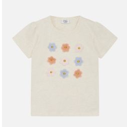 T-Shirt Blumenmotive Mädchen Mädchen Hust & Claire
