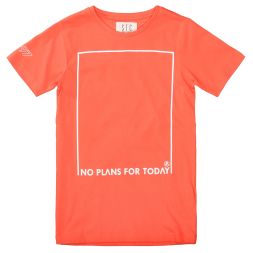 T-Shirt NO PLANS FOR TODAY slimfit Jungen Staccato