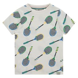 T-Shirt Tennisschläger Jungen Stains & Stories