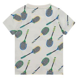 T-Shirt Tennisschläger Jungen Stains & Stories