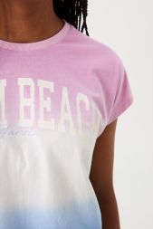 T-Shirt Batik Palm Beach Mädchen Garcia