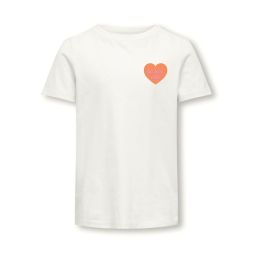 T-Shirt Herz let love rule Mädchen Kids Only