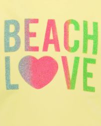 Sweatshirt BEACH LOVE Mädchen Blue Seven