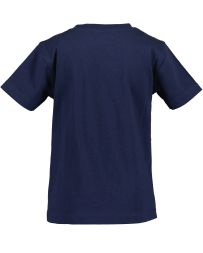 T-Shirt Krabbe Wendepailletten Jungen Blue Seven