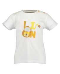 T-Shirt LION interaktiv Jungen Blue Seven