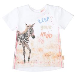 T-Shirt Zebra keep your head up Mädchen Jette
