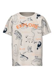 T-Shirt Tiermotive EXPLORE Jungen name it