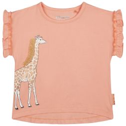 T-Shirt / Top Giraffe Rüschen Mädchen Staccato